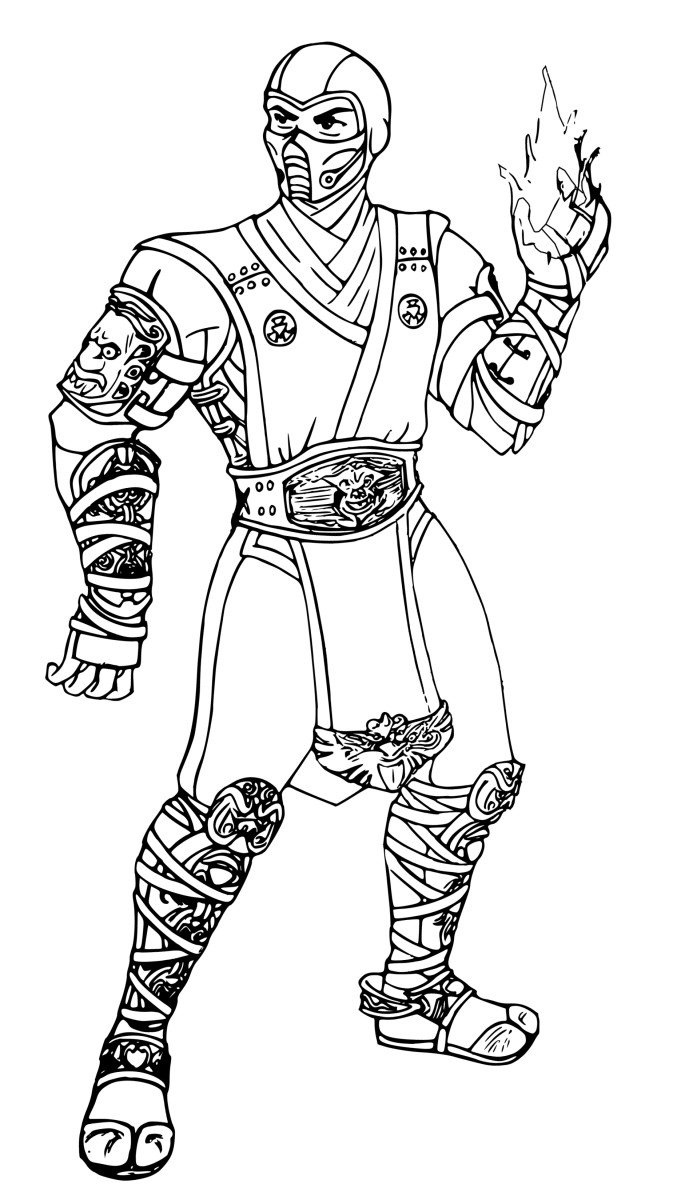 Best ideas about Coloring Pages For Boys Mortal Combat
. Save or Pin Mortal Kombat coloring pages to and print for free Now.