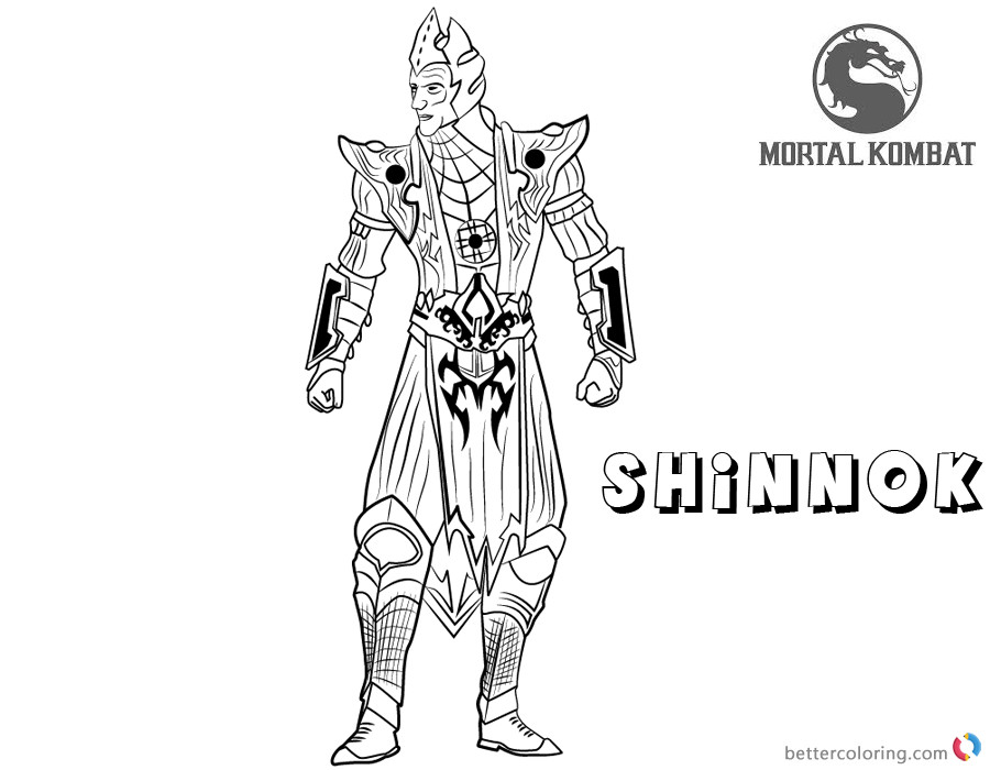 Best ideas about Coloring Pages For Boys Mortal Combat
. Save or Pin Mortal Kombat Coloring Pages Shinnok Free Printable Now.