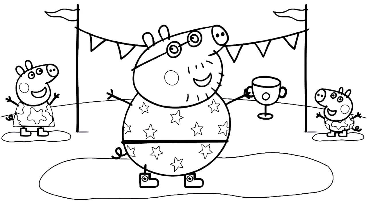 Best ideas about Coloring Pages For Boys Pepa Pig
. Save or Pin 30 Printable Peppa Pig Coloring Pages You Won t Find Anywhere Now.