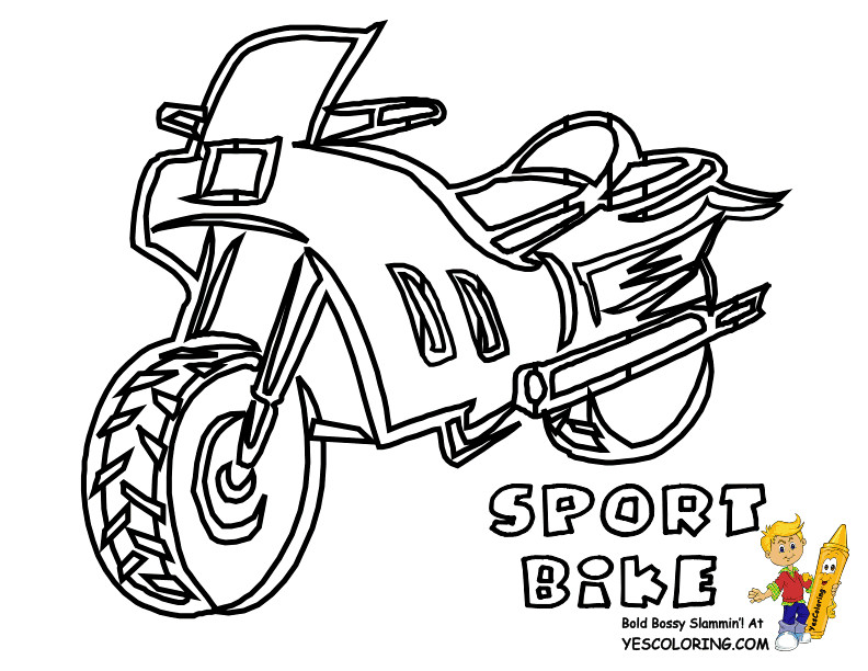 Best ideas about Coloring Pages For Boys Printable Motocicle
. Save or Pin Majestic Motorcycle Coloring Pages Now.