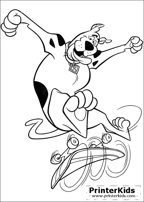 Best ideas about Coloring Pages For Boys Scooby Doo
. Save or Pin Scooby Doo coloring page Now.