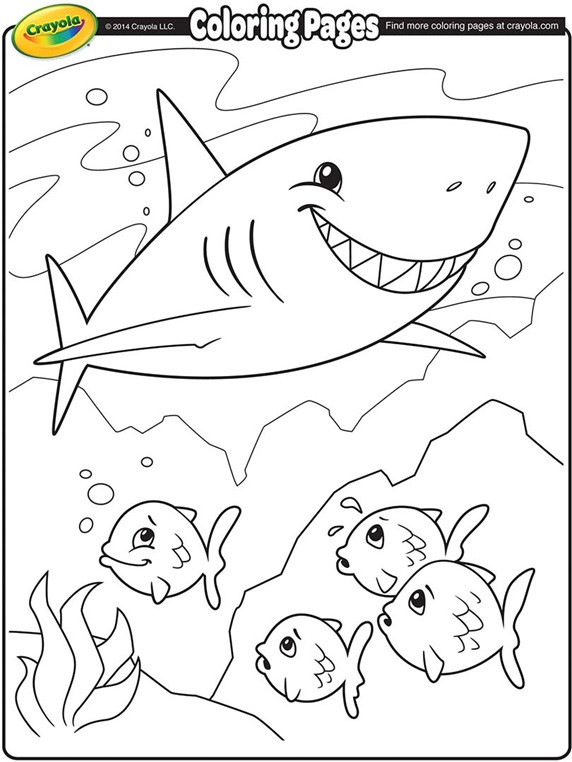 Best ideas about Coloring Pages For Boys Sharks
. Save or Pin Shark Coloring Page Now.