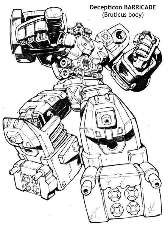 Best ideas about Coloring Pages For Boys To Print Transformers Prime Beast Hunters
. Save or Pin Decepticon Barricade Transformer print outs Now.