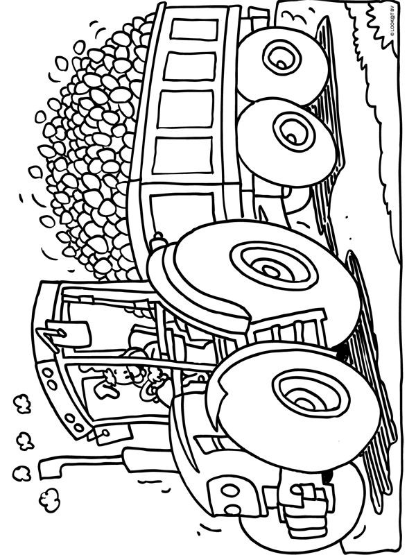 Best ideas about Coloring Pages For Boys Tractor
. Save or Pin 45 best images about Kleurplaten tractor on Pinterest Now.