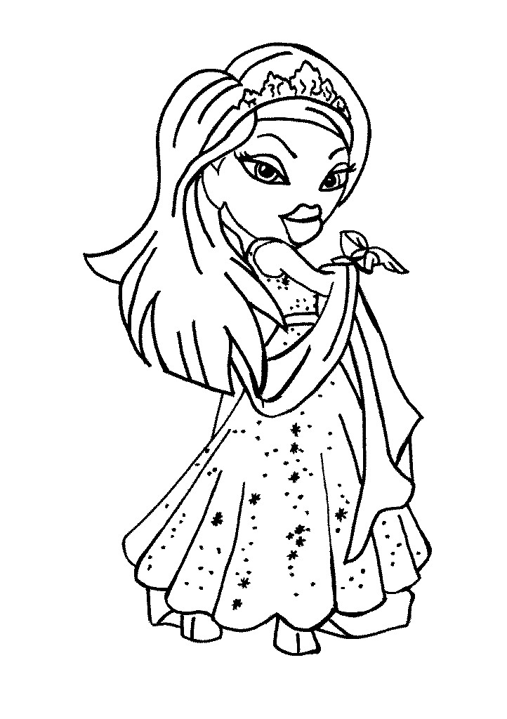Best ideas about Coloring Pages For Girls 6 And 9
. Save or Pin Coloriage bratz à imprimer Now.
