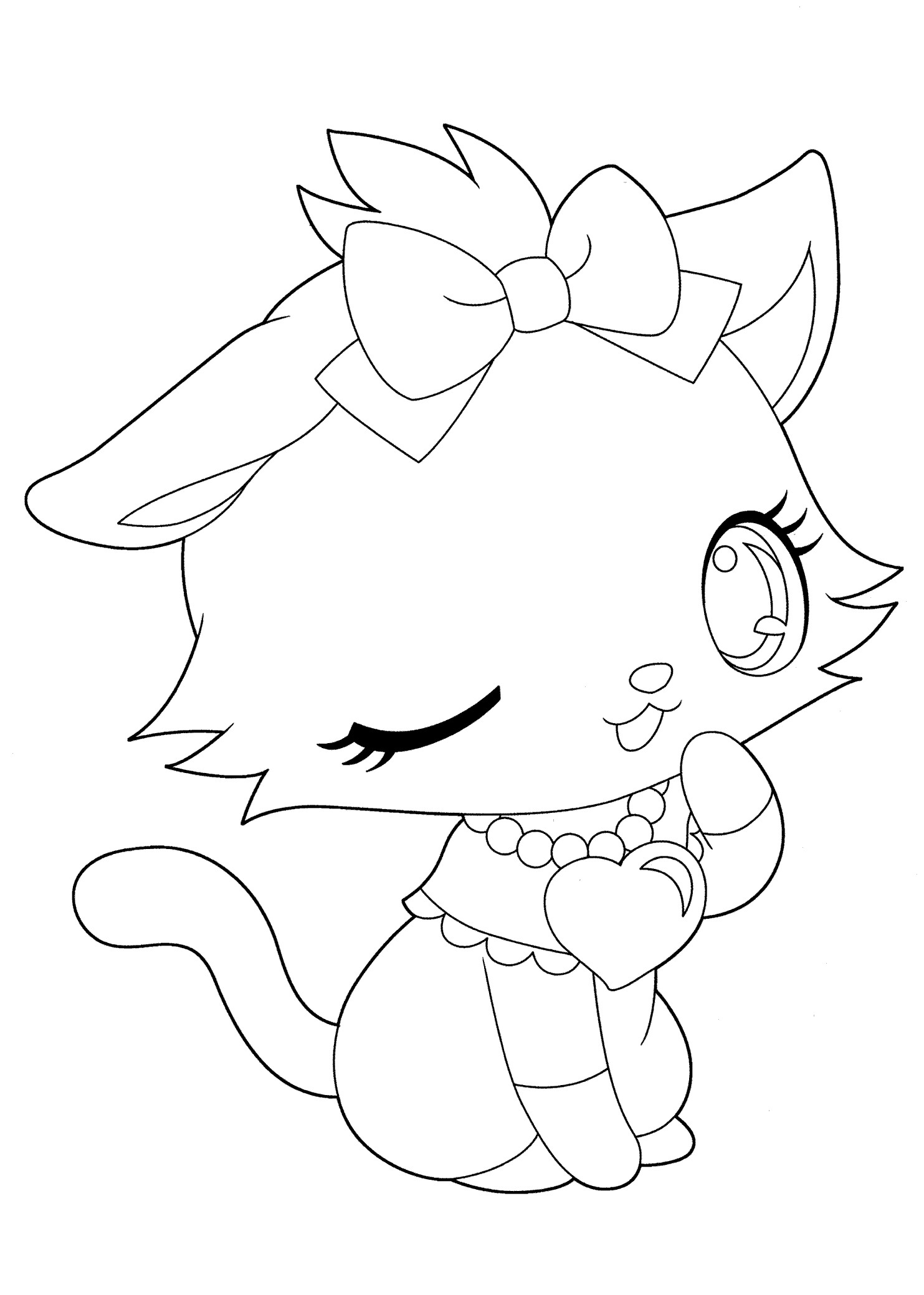 Best ideas about Coloring Pages For Girls Cats
. Save or Pin Anime Cat Girl Coloring Pages Coloring Home Now.
