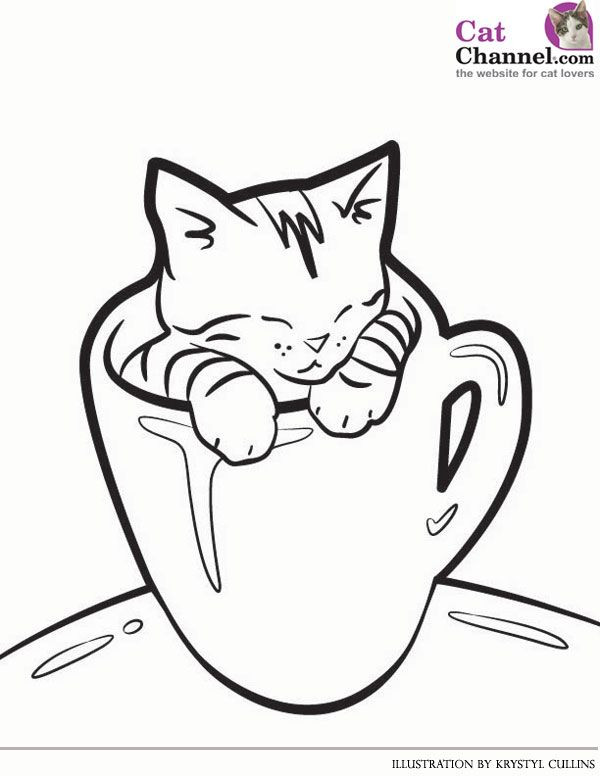 Best ideas about Coloring Pages For Girls Cats
. Save or Pin Cat And Kitten Coloring Pages Now.