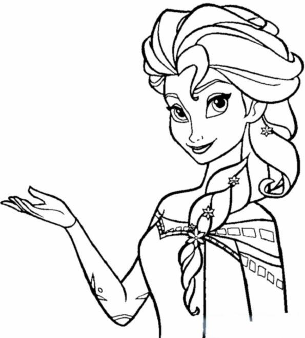 Best ideas about Coloring Pages For Girls Elsa And Anna
. Save or Pin Kids n fun Now.