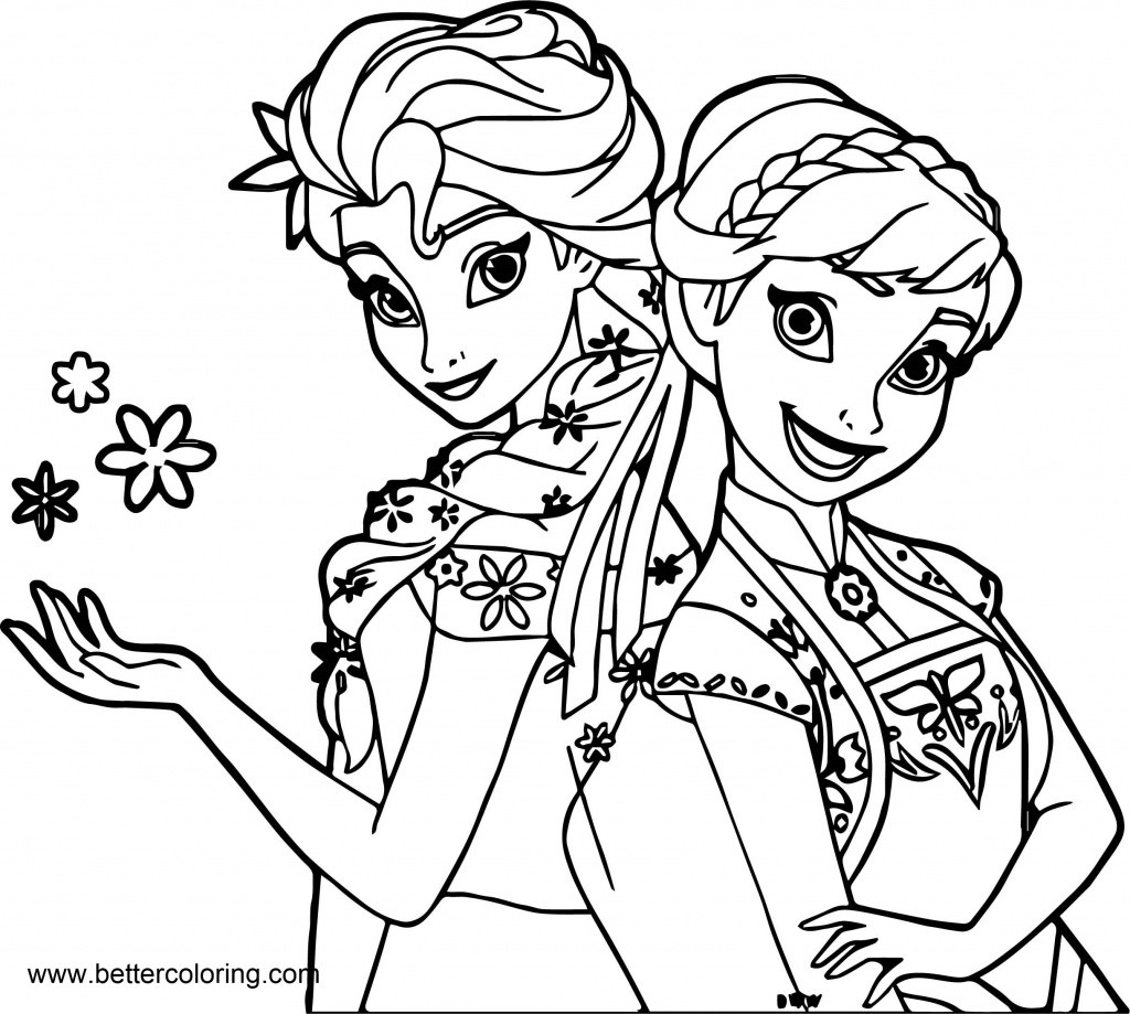 Best ideas about Coloring Pages For Girls Elsa And Anna
. Save or Pin Frozen Elsa And Anna Coloring Pages Free Printable Now.