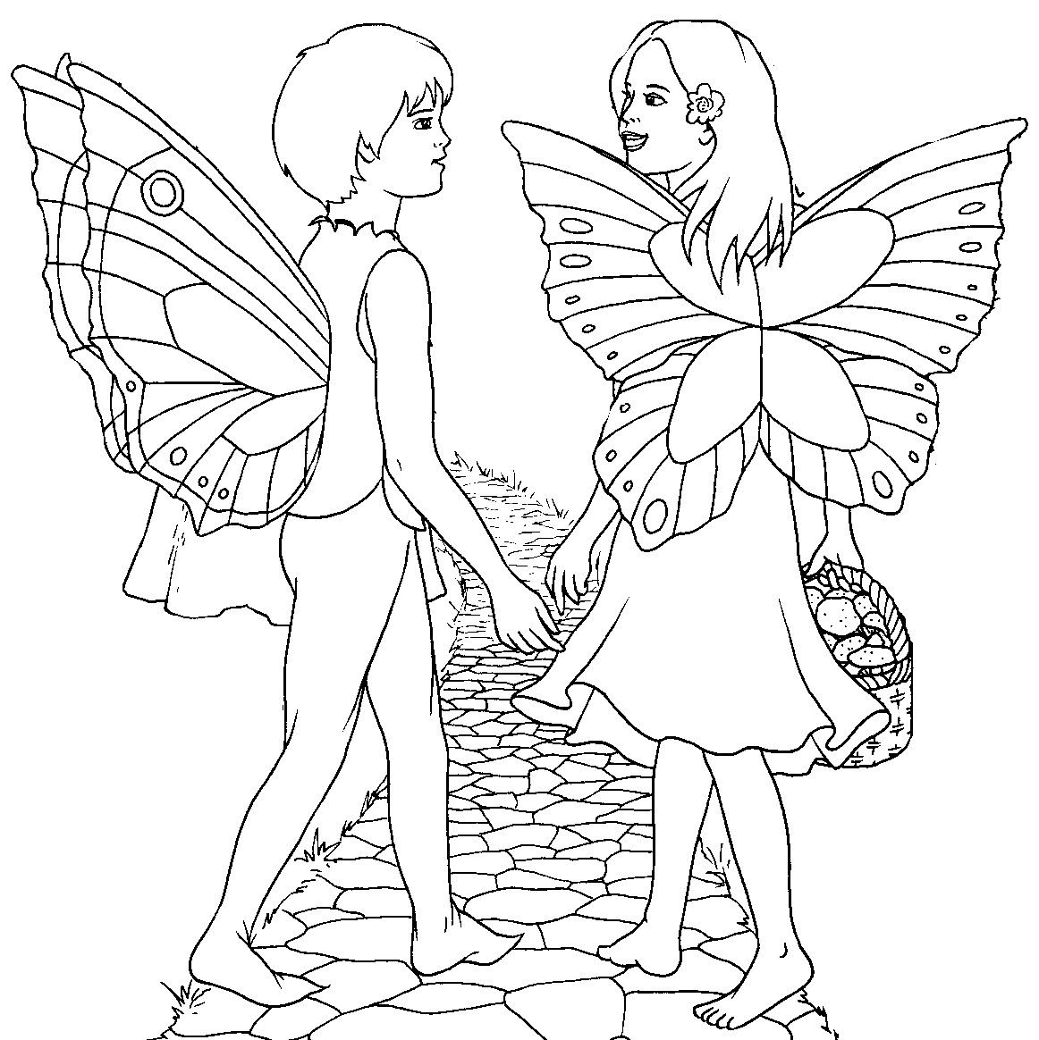 Best ideas about Coloring Pages For Girls Fairies
. Save or Pin FAIRY COLORING PAGES Now.
