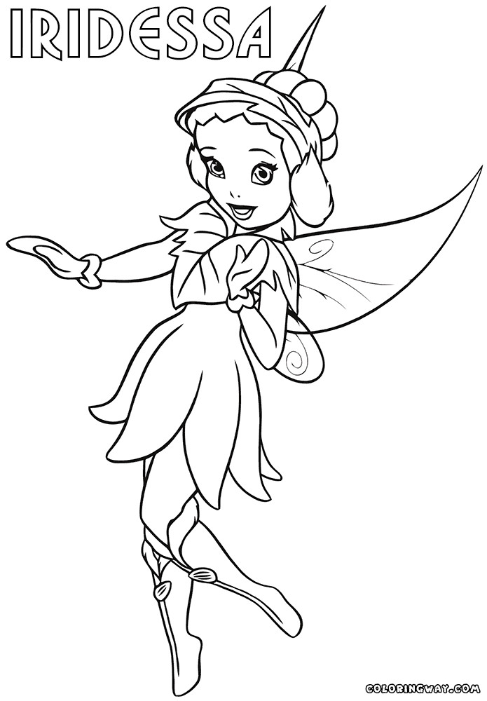 Best ideas about Coloring Pages For Girls Fairies
. Save or Pin Iridessa fairy coloring pages Now.