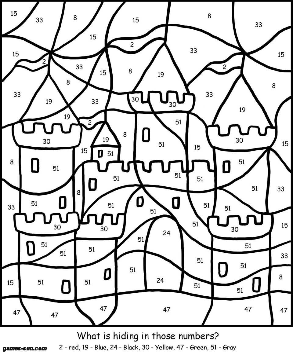 Best ideas about Coloring Pages For Girls Games
. Save or Pin sand castle coloring by numbers games the sun Now.