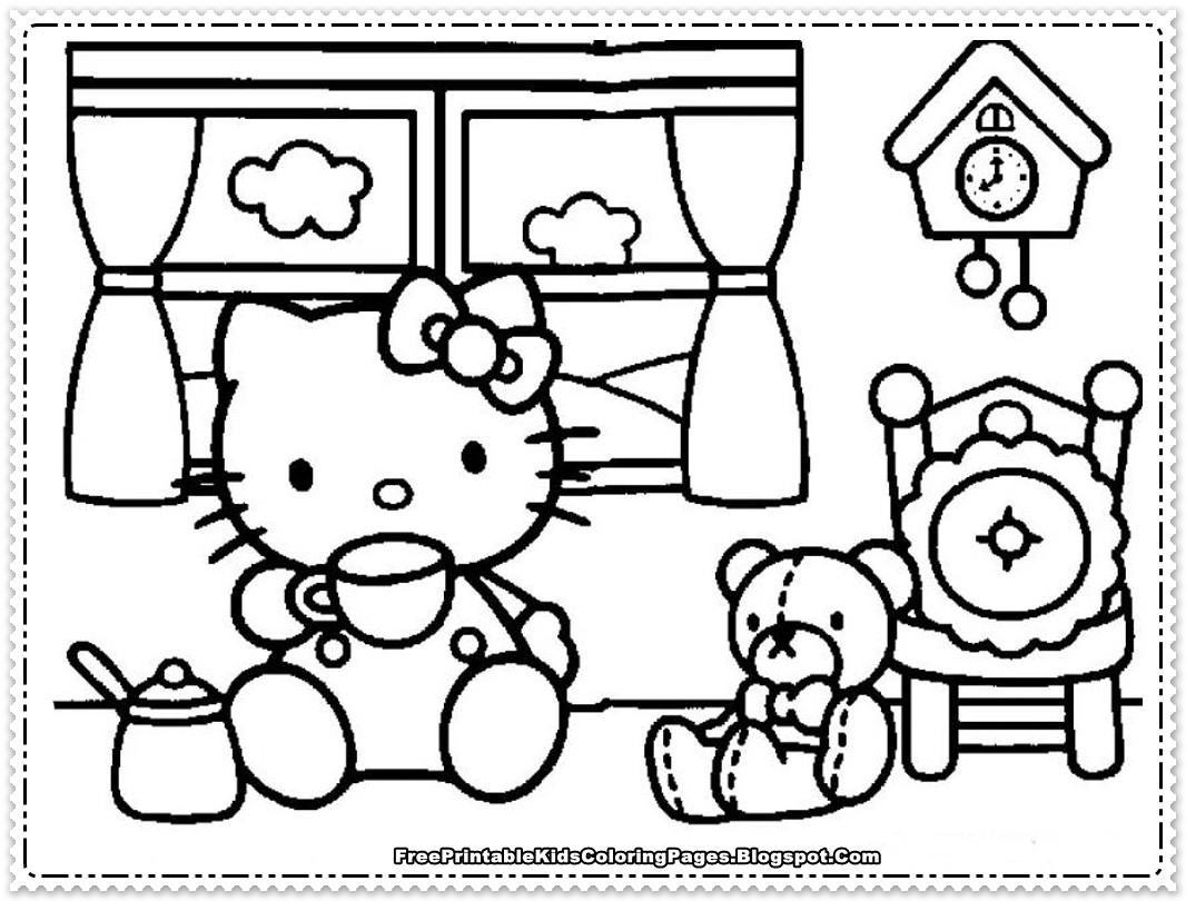 Best ideas about Coloring Pages For Girls Hello Kitty
. Save or Pin Hello Kitty Coloring Pages For Girls Free Printable Kids Now.
