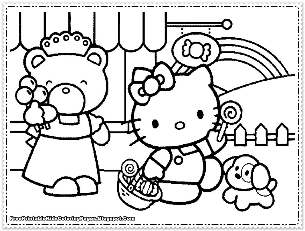 Best ideas about Coloring Pages For Girls Hello Kitty
. Save or Pin Ausmalbilder für Kinder Malvorlagen und malbuch • Kitty Now.