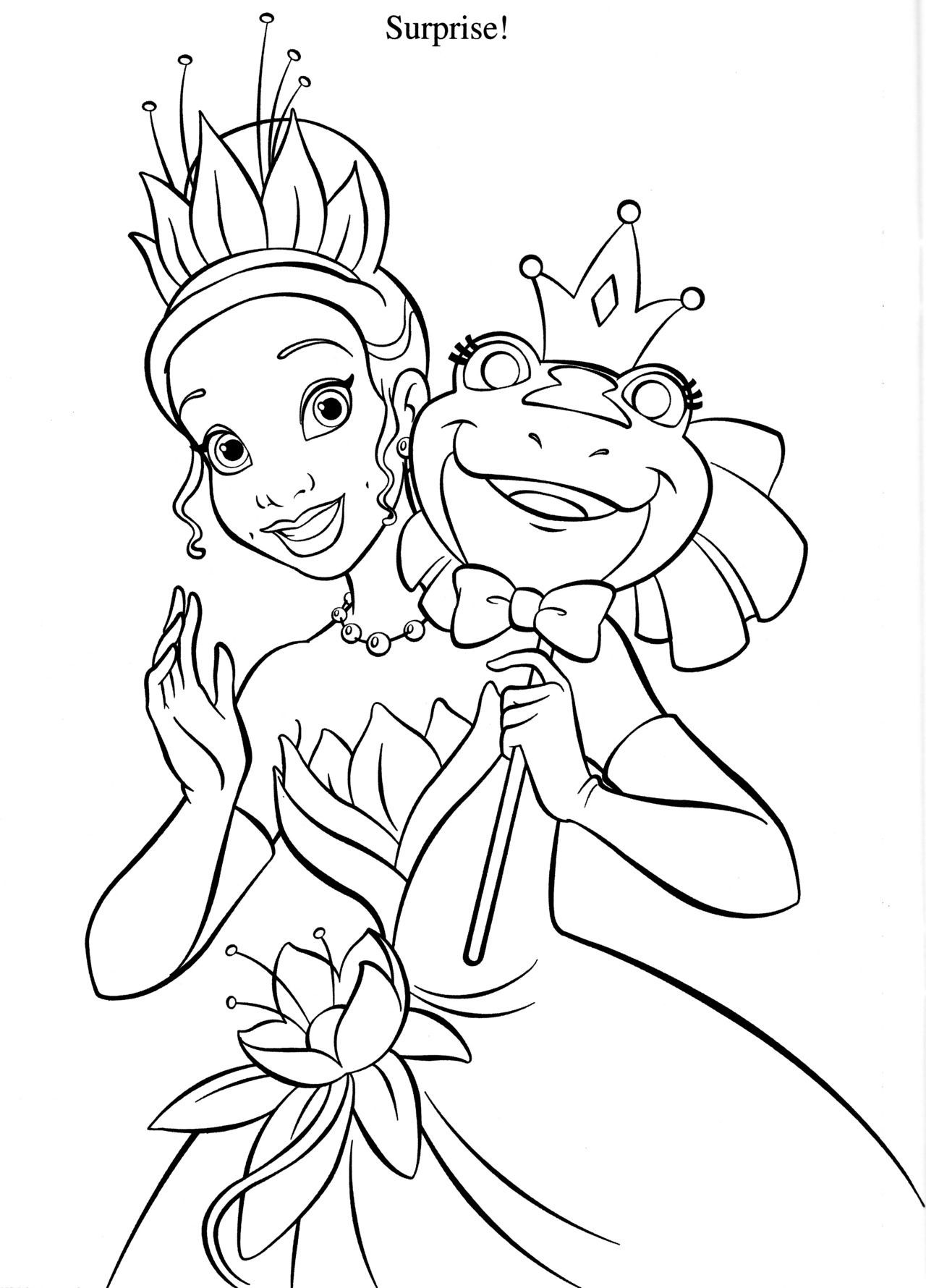 Best ideas about Coloring Pages For Girls Mouted Princess
. Save or Pin The Princess & the Frog Coloring Page Now.
