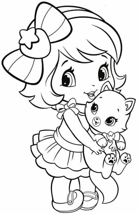 Best ideas about Coloring Pages For Girls Mouted Princess
. Save or Pin Coloring Pages Little Girl Now.