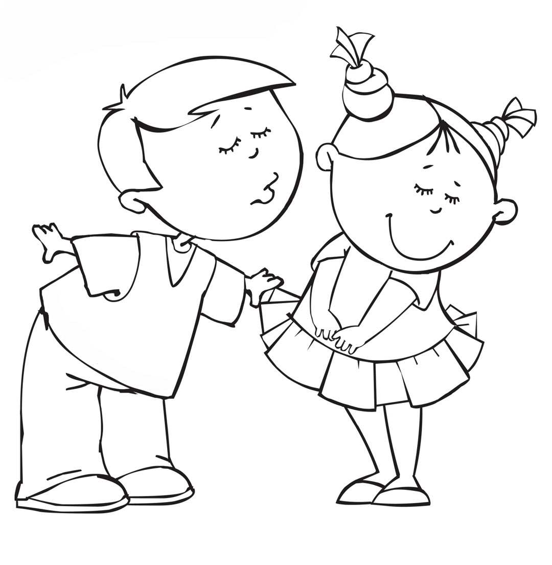 Best ideas about Coloring Pages For Girls Nd Boys
. Save or Pin Girl and boy coloring pages to and print for free Now.