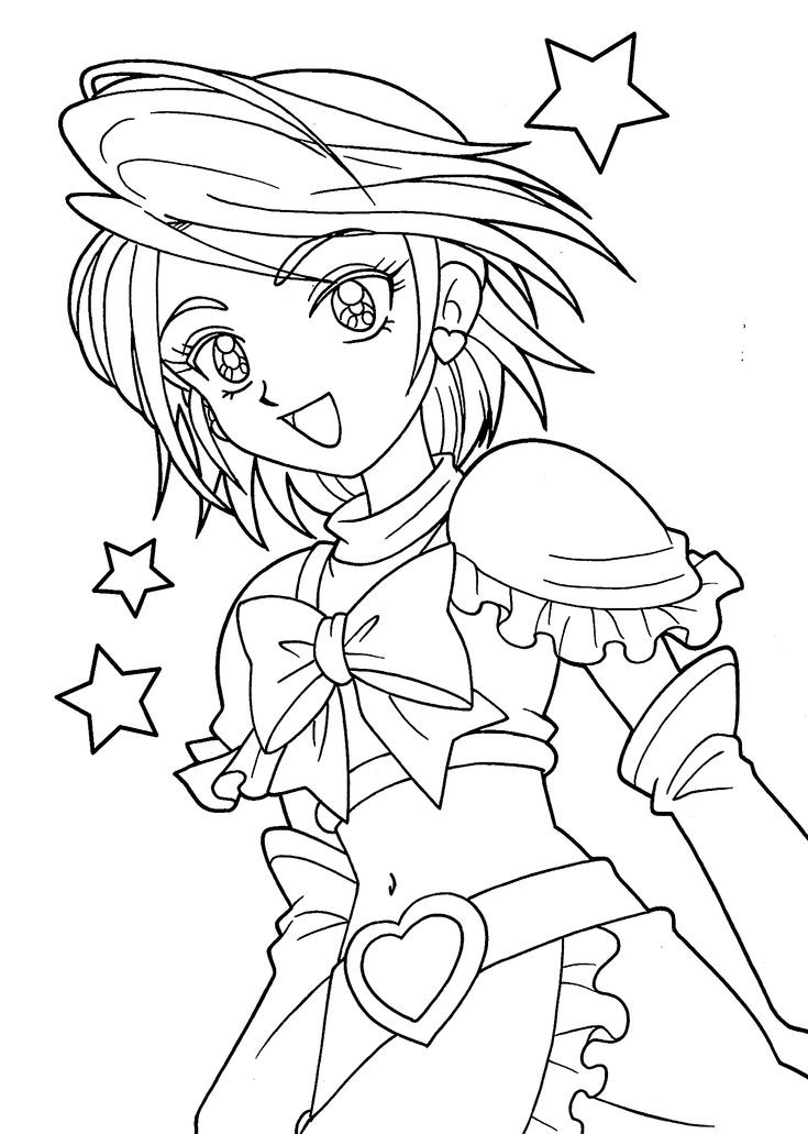 Best ideas about Coloring Pages For Girls Online
. Save or Pin Pretty cure coloring pages for girls printable free Now.