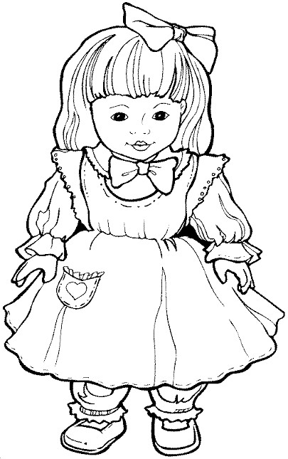 Best ideas about Coloring Pages For Girls Samantha
. Save or Pin Desenhos de Bonecas para imprimir e colorir Now.