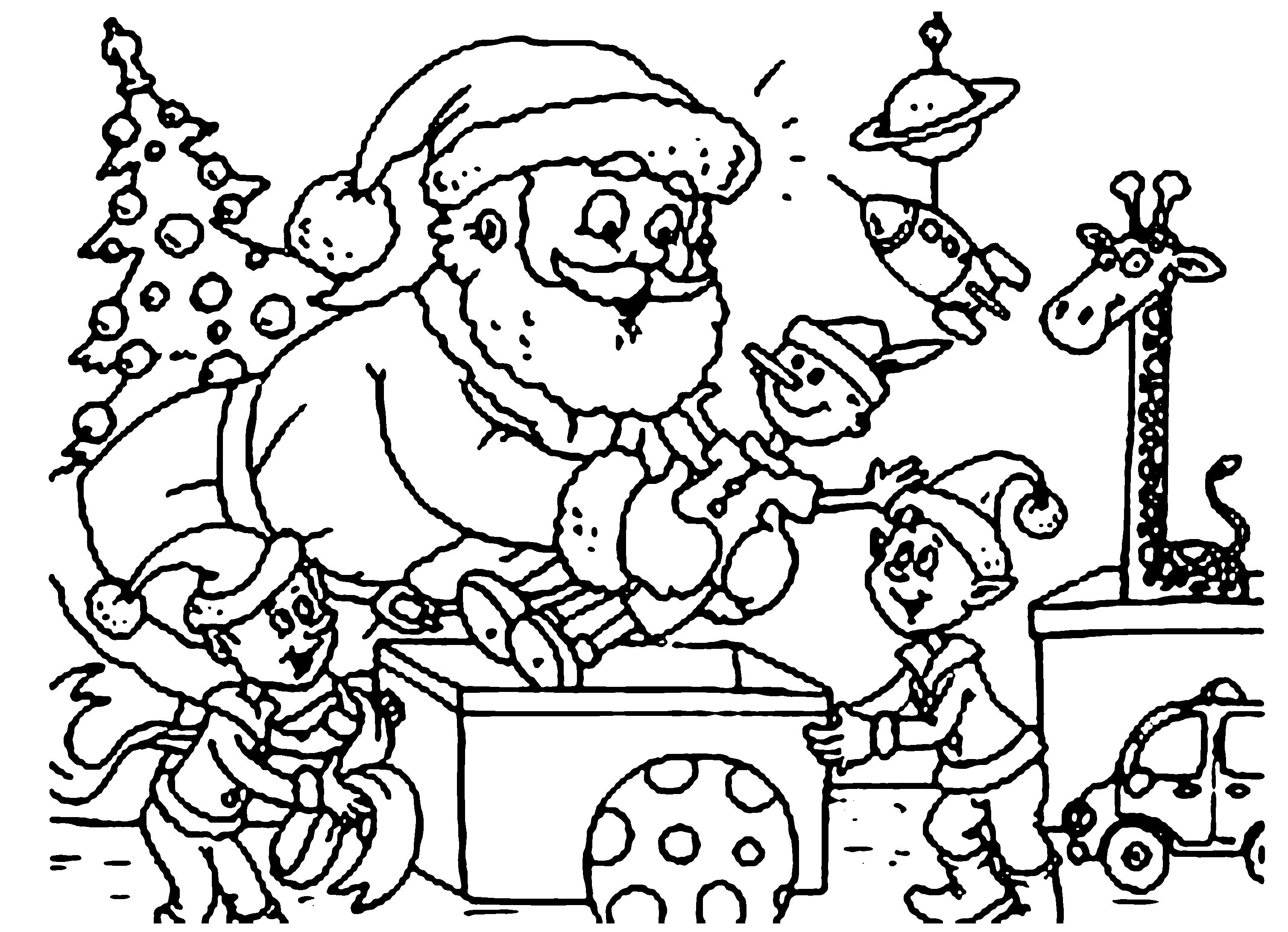 Best ideas about Coloring Pages For Kids Christmas
. Save or Pin Christmas Coloring Page SANTA Coloring Home Now.