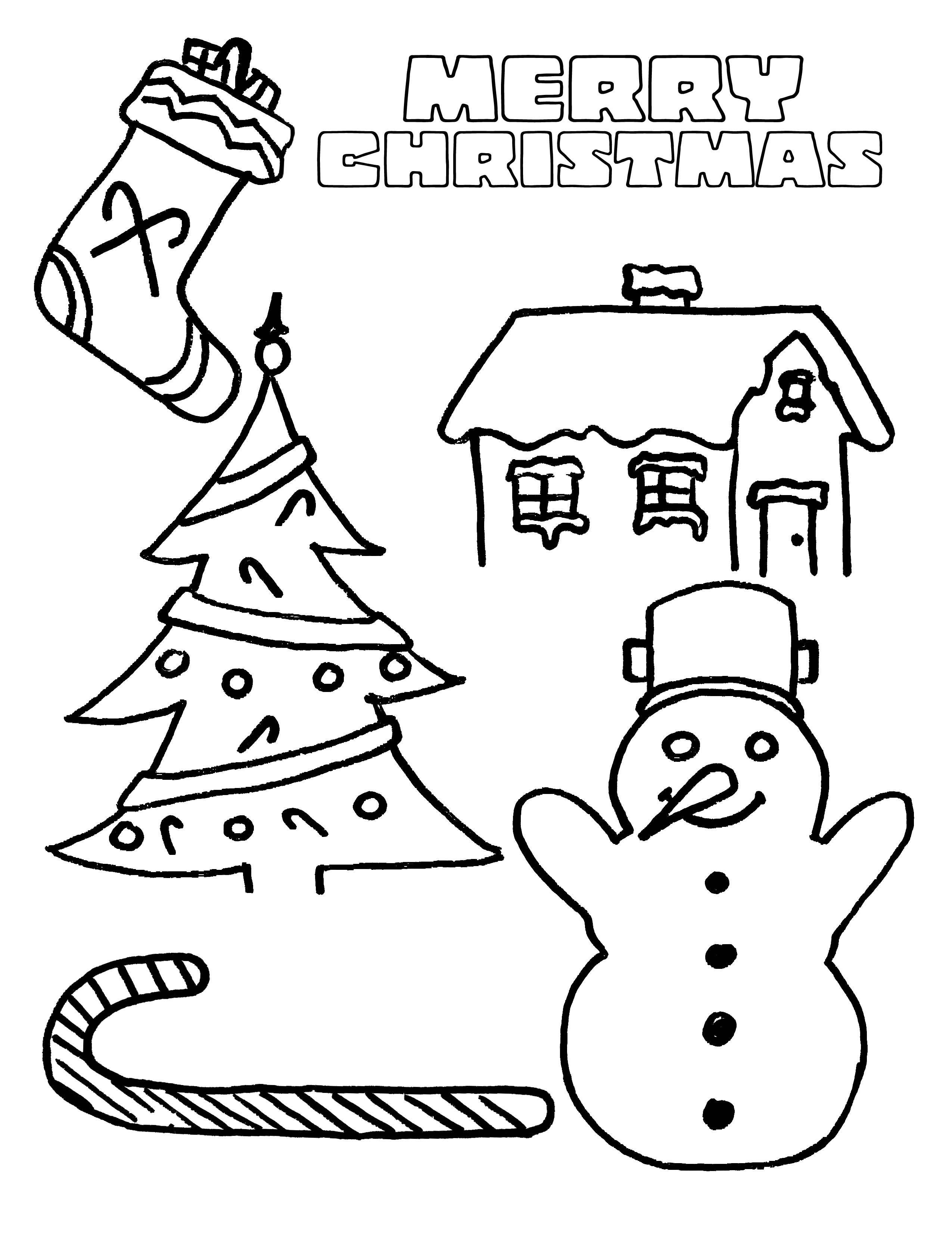 Best ideas about Coloring Pages For Kids Christmas
. Save or Pin Party Simplicity free Christmas coloring page for kids Now.