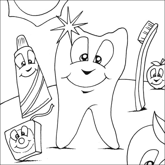 Best ideas about Coloring Pages For Kids Dental Health
. Save or Pin coloring sheets of dentist Now.