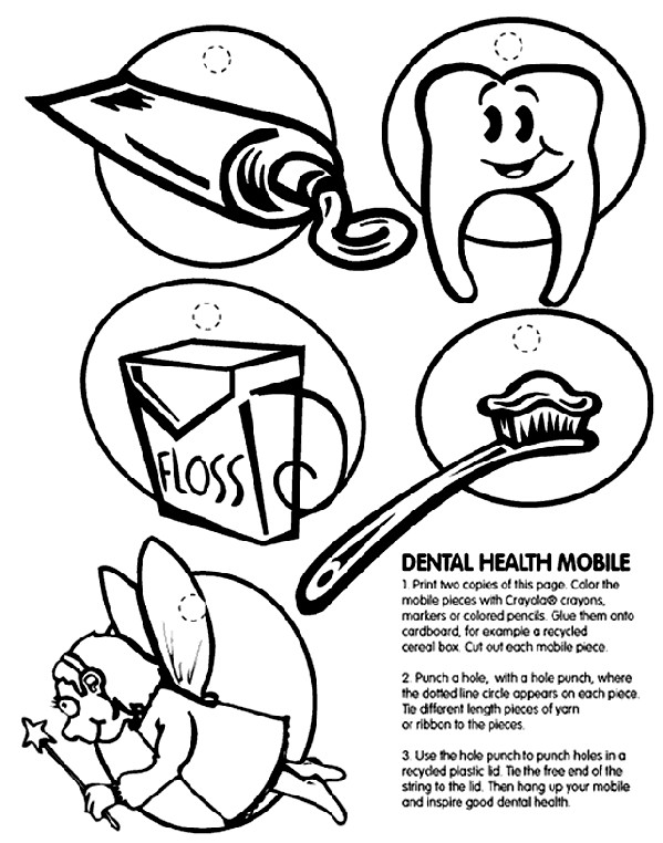 Best ideas about Coloring Pages For Kids Dental Health
. Save or Pin Dental Health Mobile Coloring Page Now.