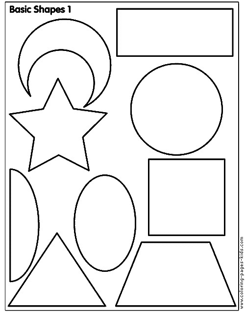 Best ideas about Coloring Pages For Kids Shapes
. Save or Pin Shapes on Pinterest Now.