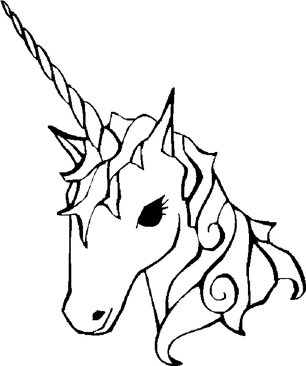 Best ideas about Coloring Pages For Kids To Print Unicorn
. Save or Pin easy coloring pages of unicorns to print Now.