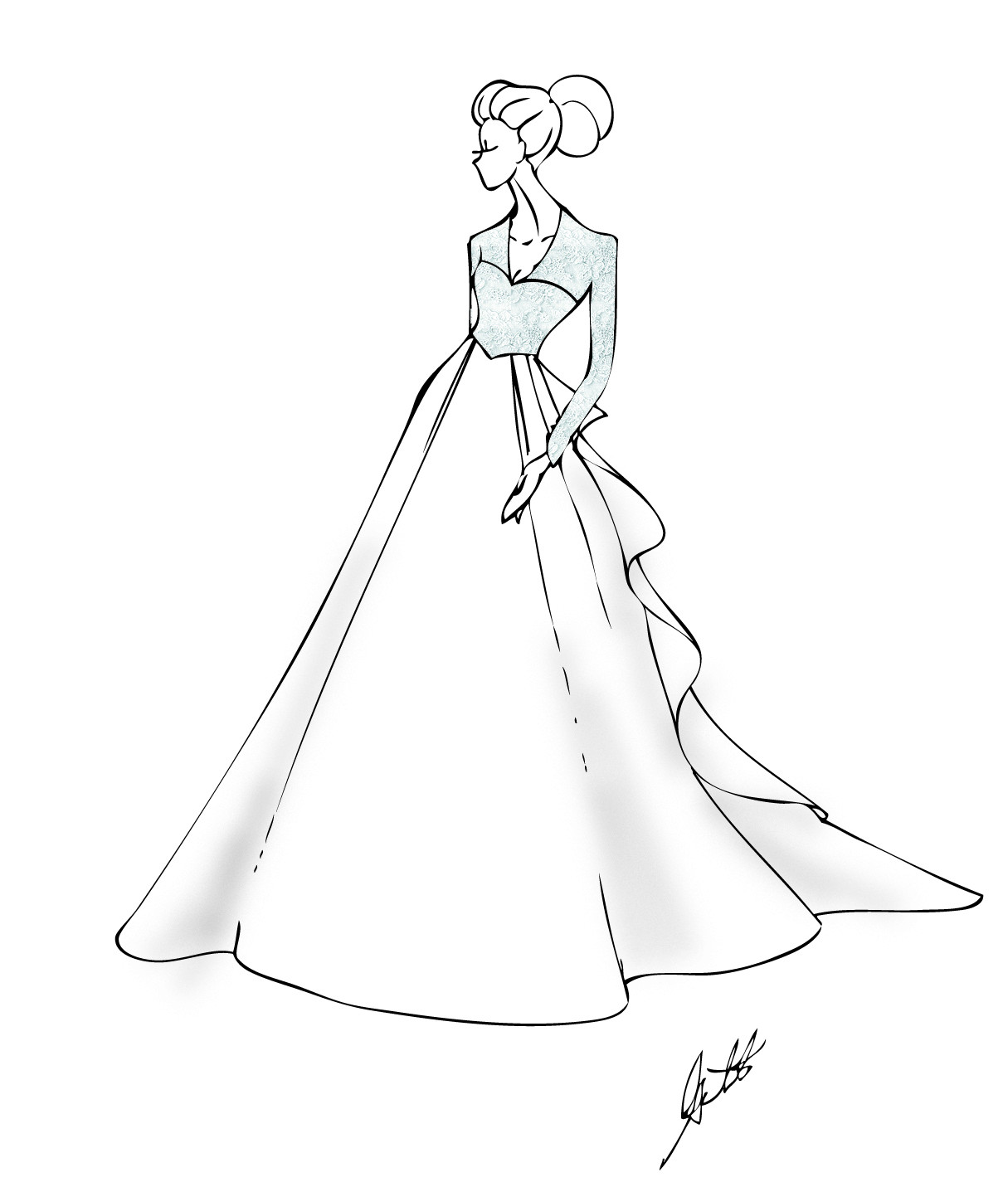 Best ideas about Coloring Pages For Teens Jingel Dress Dancer
. Save or Pin Prom Dresses Drawing at GetDrawings Now.