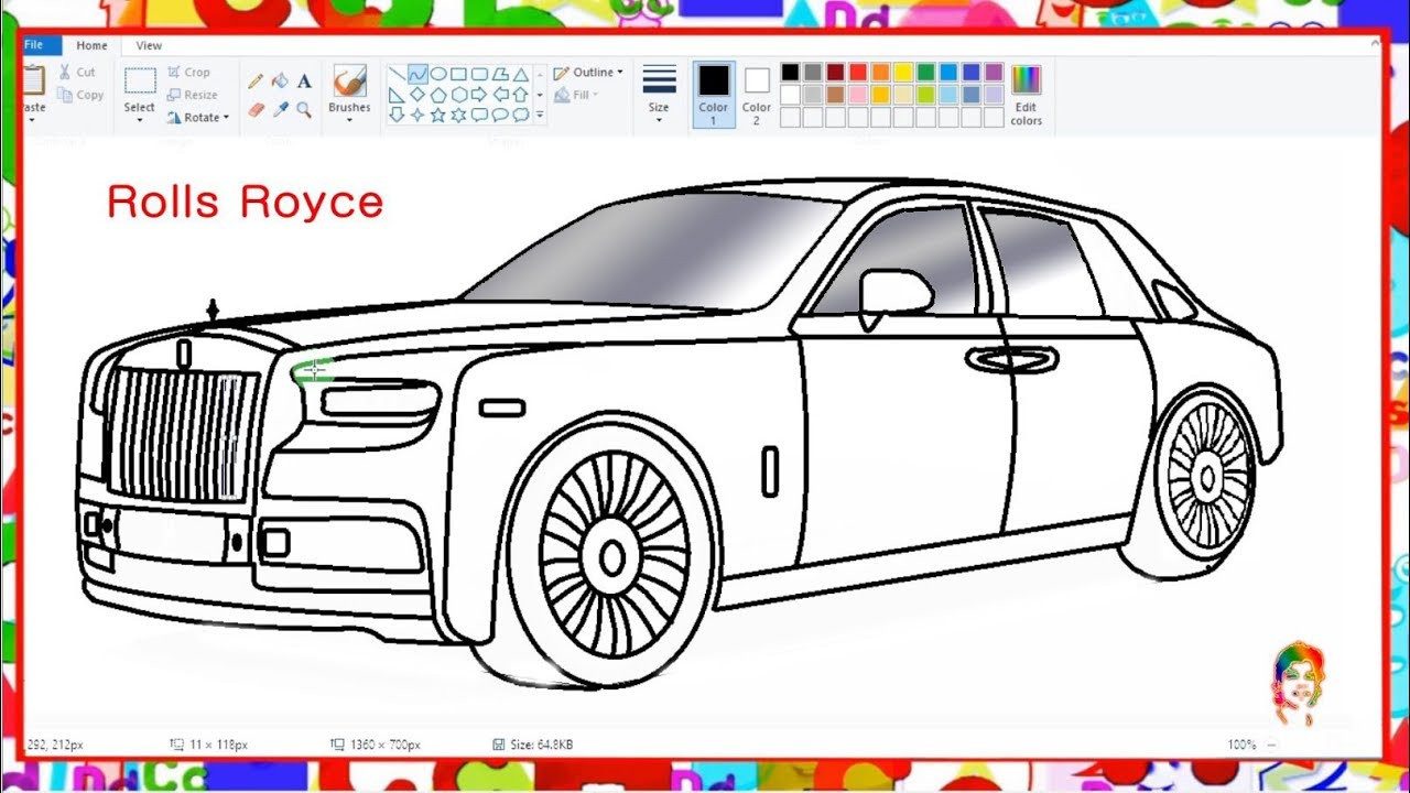 Best ideas about Coloring Pages For Teens Rolsroc
. Save or Pin How to draw Luxury Car Learn By Art Now.