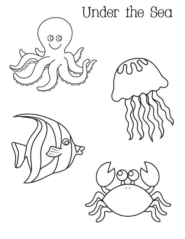 Best ideas about Coloring Pages For Teens Under Sea Theme
. Save or Pin Ocean activities FREE under the sea coloring pages Now.