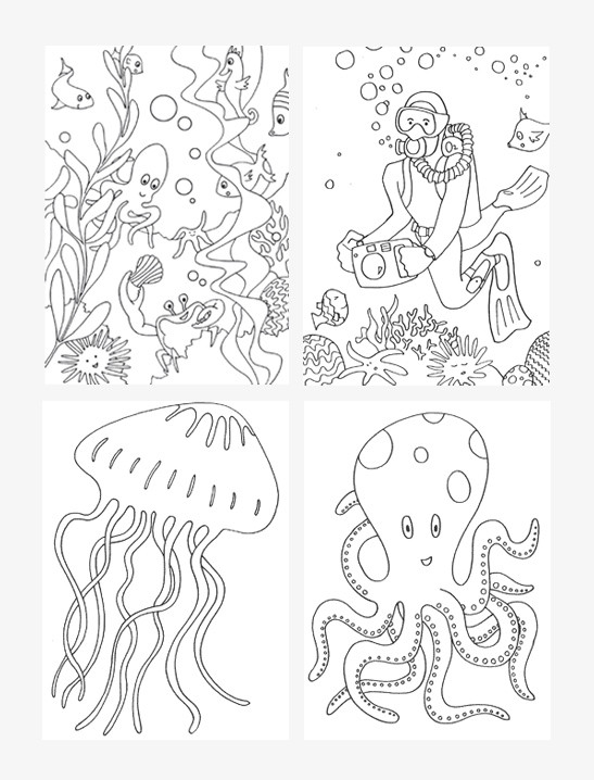 Best ideas about Coloring Pages For Teens Under Sea Theme
. Save or Pin Under The Sea Coloring Pages Mr Printables Now.