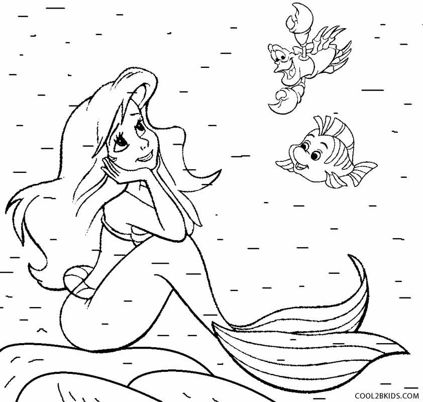 Best ideas about Coloring Pages Mermaid
. Save or Pin Printable Mermaid Coloring Pages For Kids Now.