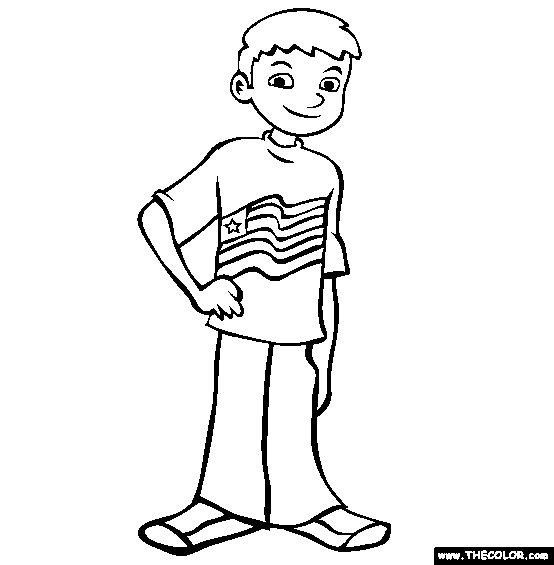 Best ideas about Coloring Sheets For Boys Online
. Save or Pin teenage boy outline boy coloring 16 554×565 Now.