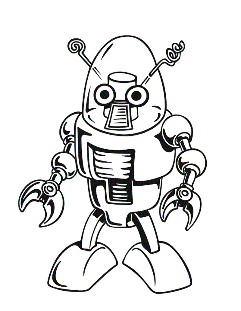 Best ideas about Coloring Sheets For Boys Robots
. Save or Pin coloring pages of robots to print Robotteja Now.