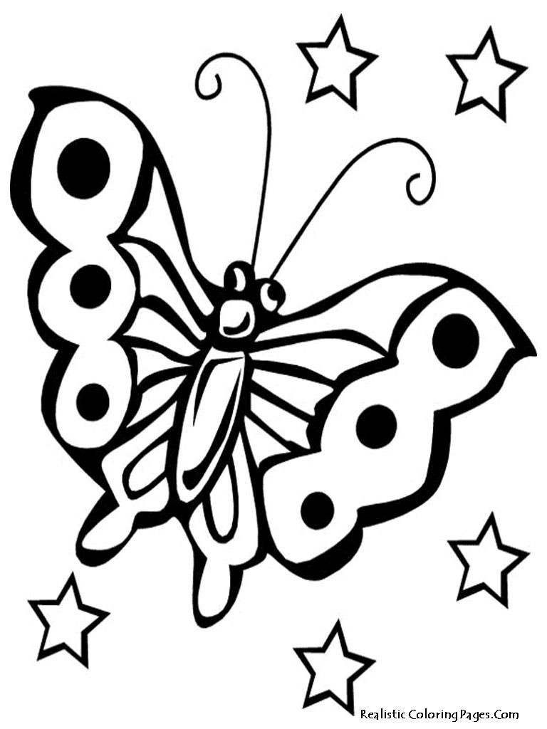 Best ideas about Coloring Sheets For Girls Butterfly
. Save or Pin Realistic Butterfly Coloring Pages Now.