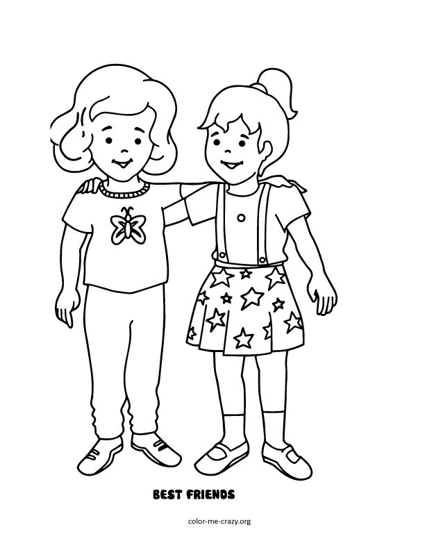 Best ideas about Coloring Sheets For Girls Friendship
. Save or Pin Friendship Coloring Pages Bestofcoloring Now.