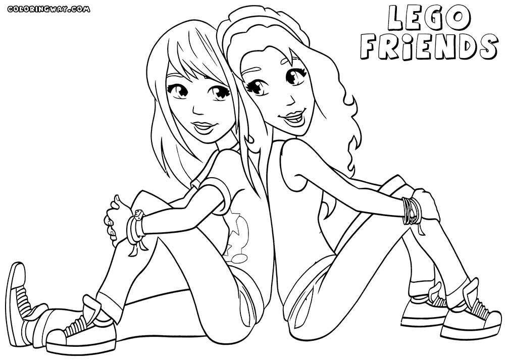 Best ideas about Coloring Sheets For Girls Friendship
. Save or Pin Lego Friends Coloring Pages Coloring Home Now.