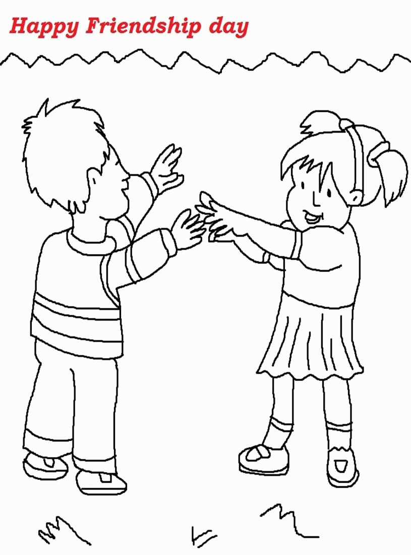 Best ideas about Coloring Sheets For Girls Friendship
. Save or Pin Friendship Coloring Pages Printable AZ Coloring Pages Now.
