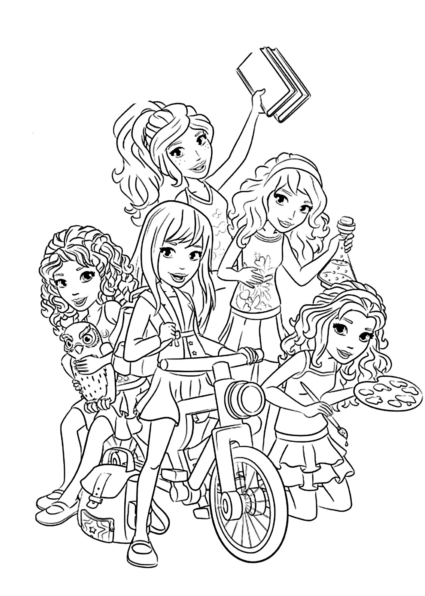 Best ideas about Coloring Sheets For Girls Friendship
. Save or Pin Animal Coloring Pages for Adults Bestofcoloring Now.