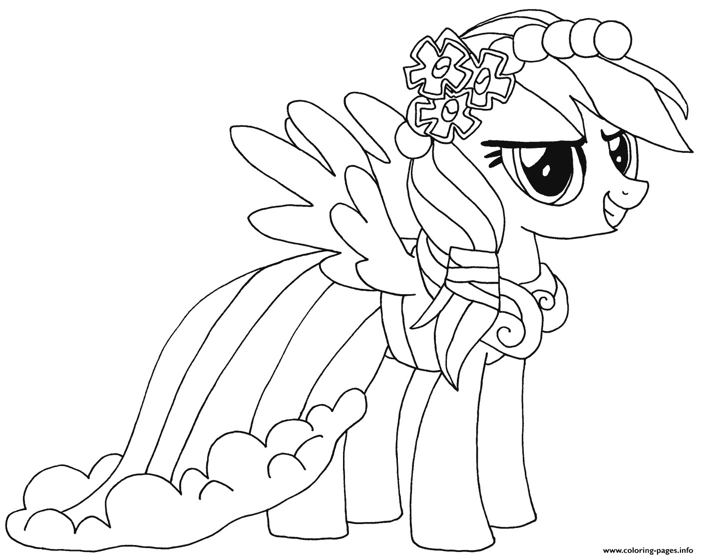 Best ideas about Coloring Sheets For Girls Little Pony
. Save or Pin Rainbow Dash My Little Pony Coloring Pages Printable Now.