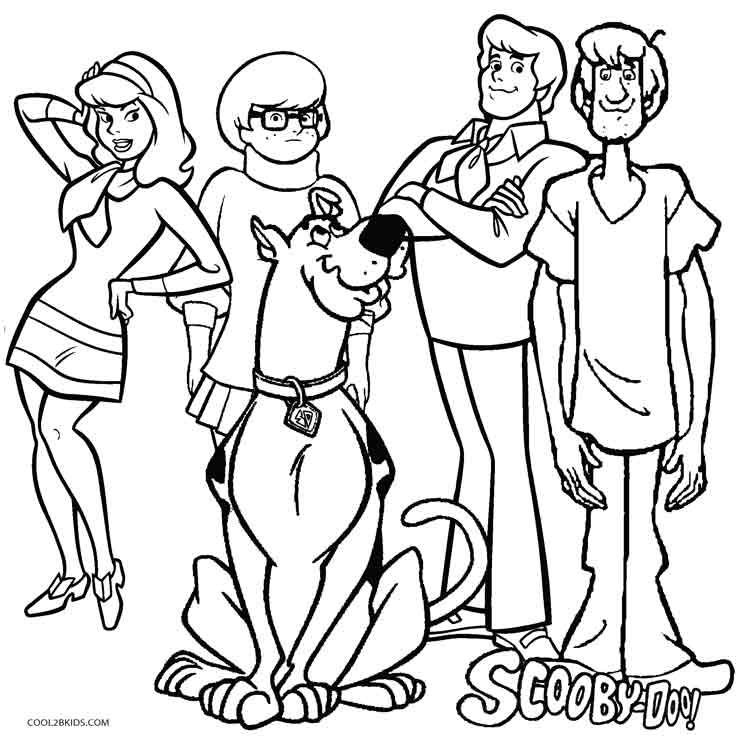 Best ideas about Coloring Sheets For Girls The Birthday Scuby Doo
. Save or Pin Printable Scooby Doo Coloring Pages For Kids Now.