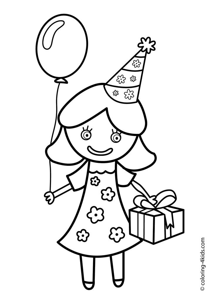 Best ideas about Coloring Sheets For Girls The Birthday Winipoo
. Save or Pin 20 best images about Birthday coloring pages on Pinterest Now.