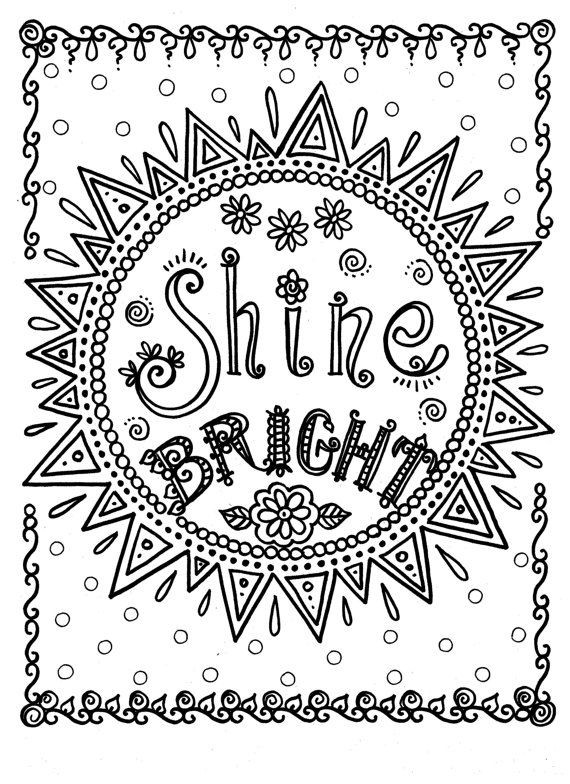 Best ideas about Coloring Sheets For Kids Positive Quotes
. Save or Pin SIGNED COPY Inspirational Coloring Book Quotes by Now.
