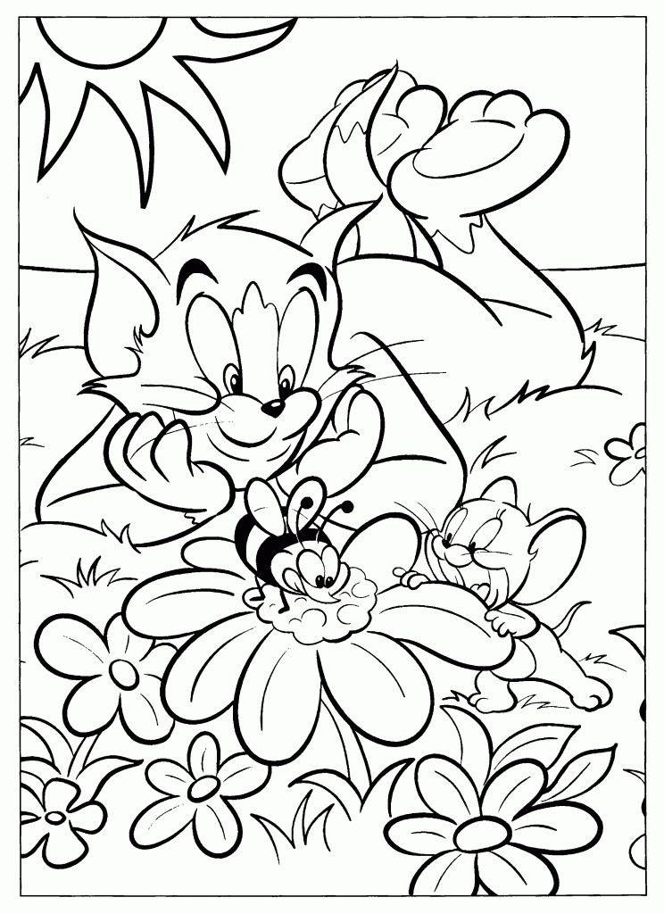 Best ideas about Coloring Sheets For Kids Printable
. Save or Pin Free Printable Tom And Jerry Coloring Pages For Kids Now.