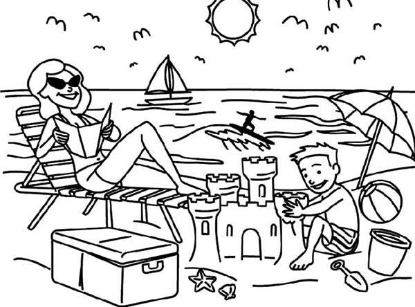 Best ideas about Coloring Sheets For Kids Summer Vacation
. Save or Pin Summer Vacation Drawing at GetDrawings Now.