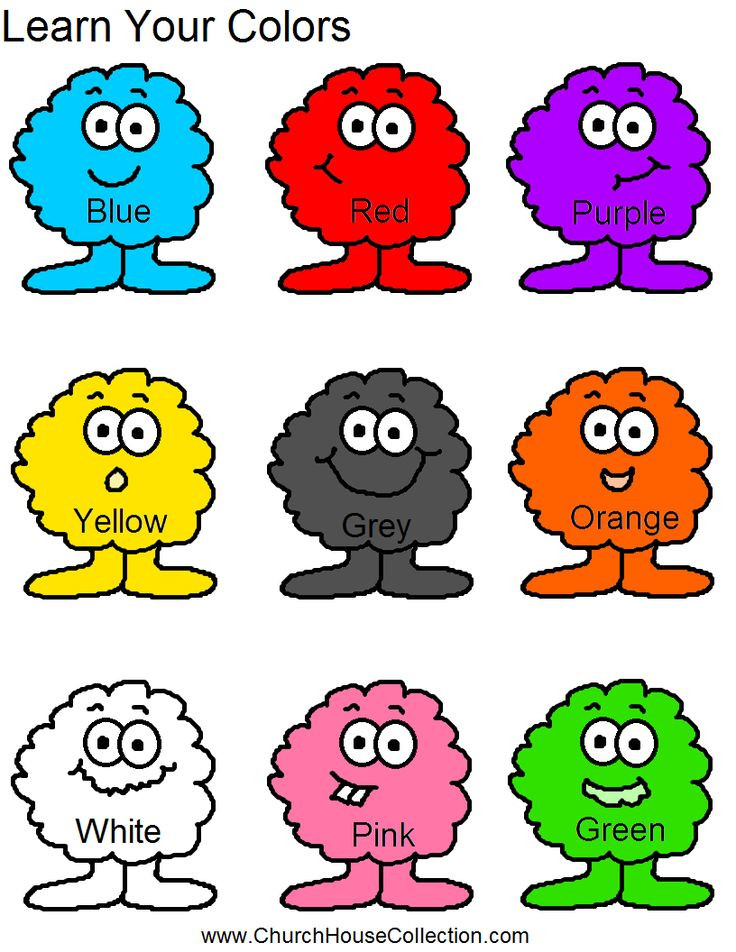 Best ideas about Coloring Sheets For Kids To Learn Their Colors
. Save or Pin Learn Your Colors For Preschool Headstart School Kids Now.