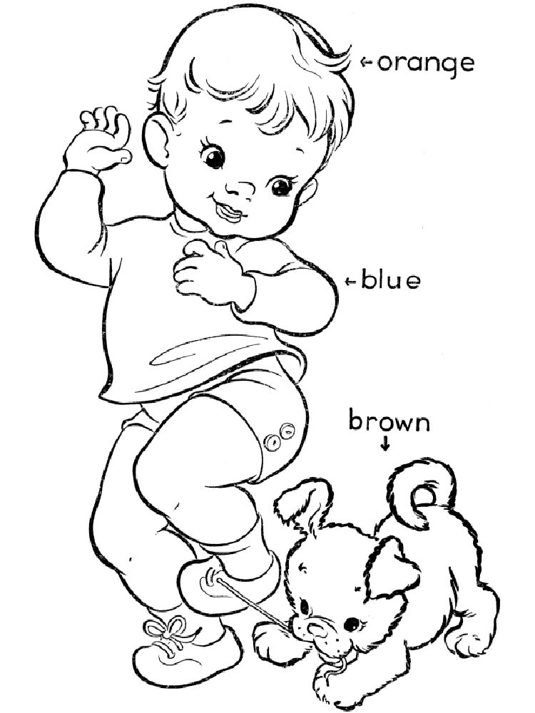 Best ideas about Coloring Sheets For Kids To Learn Their Colors
. Save or Pin Learning Colors coloring pages Download and print Now.