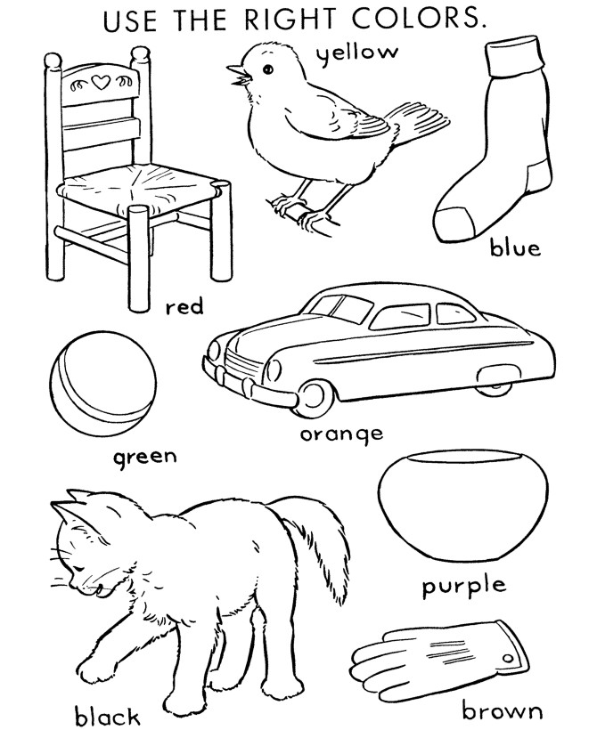 Best ideas about Coloring Sheets For Kids To Learn Their Colors
. Save or Pin Coloring Instructions Coloring Page Now.